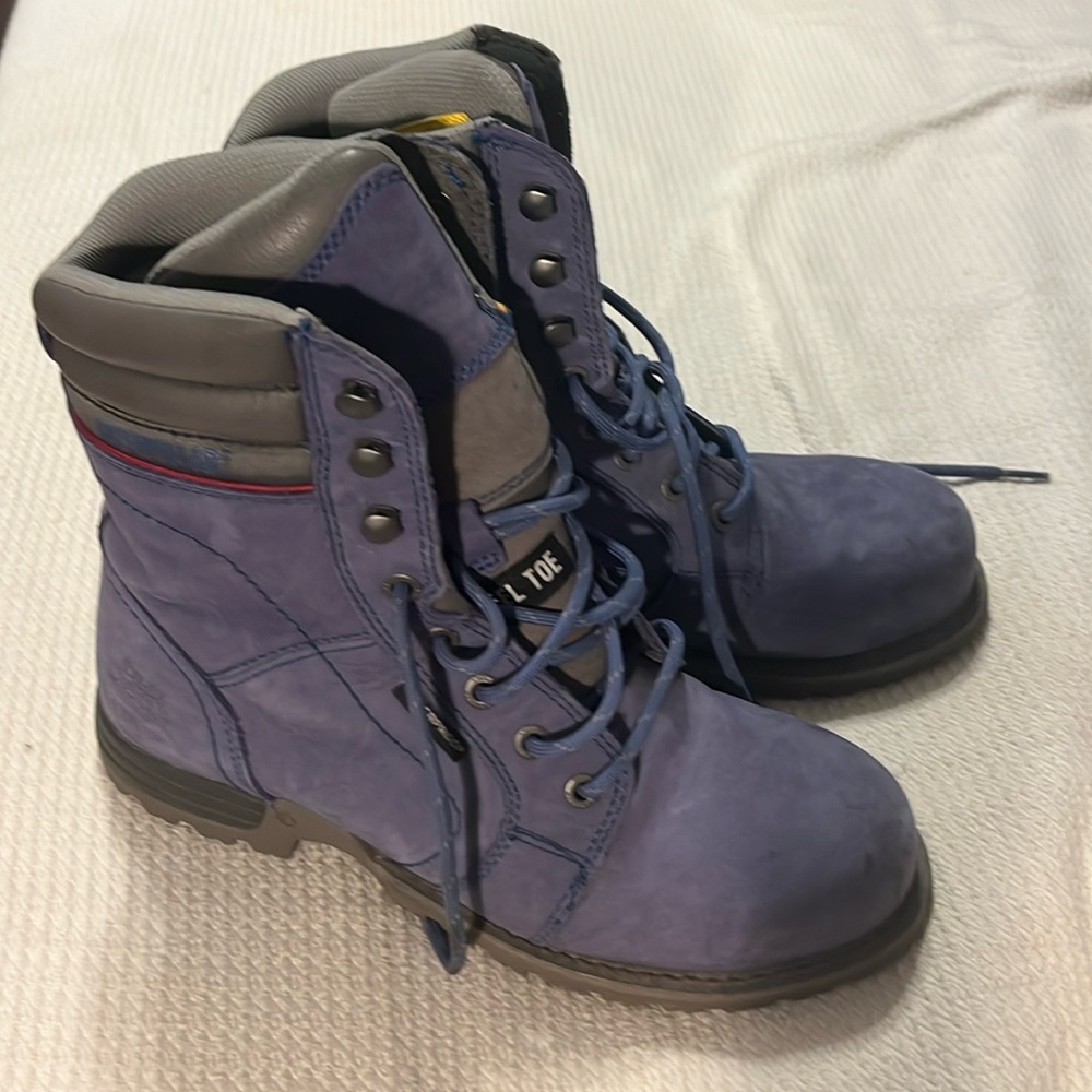Caterpillar women’s steel toe boots